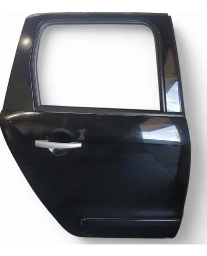 Porta Traseira Direita Citroen C3 Picasso 2014 Traseira Direita Preto