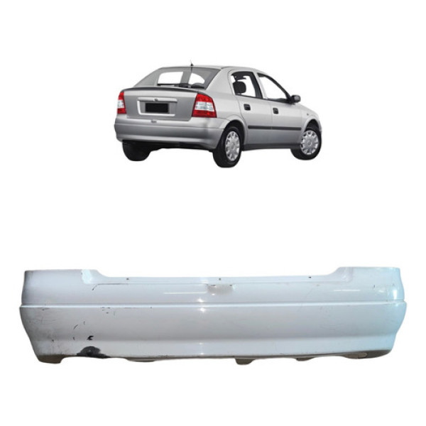 Parachoque Traseiro Gm Astra Hacth 1999 A 2002 Branco