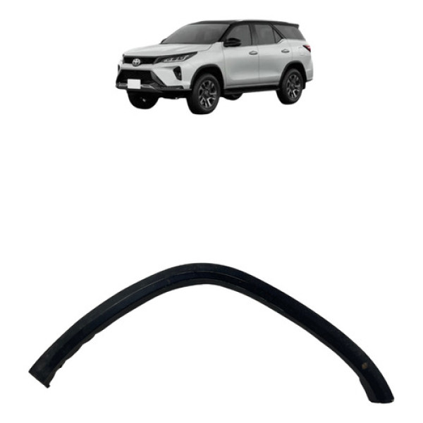 Alargador Para-lama Diant Direita Hilux Sw4 2016-20 Preto