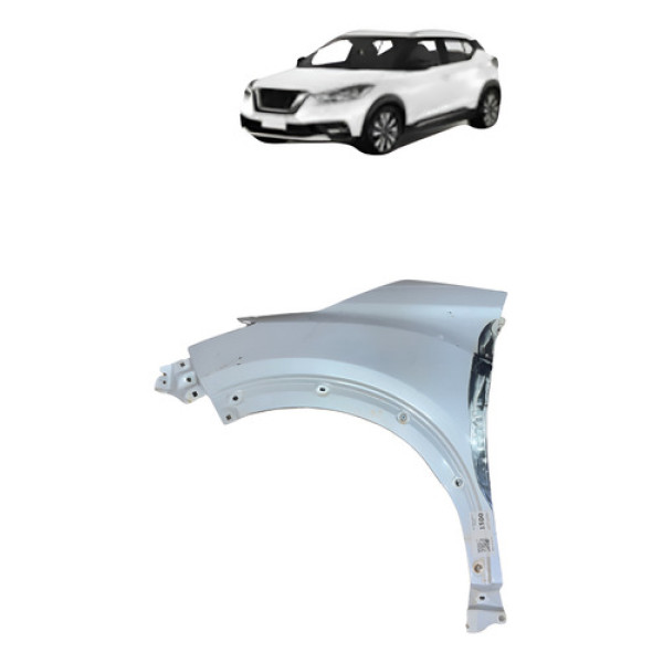 Paralama Nissan Kicks Esquerdo 2017 A 2021