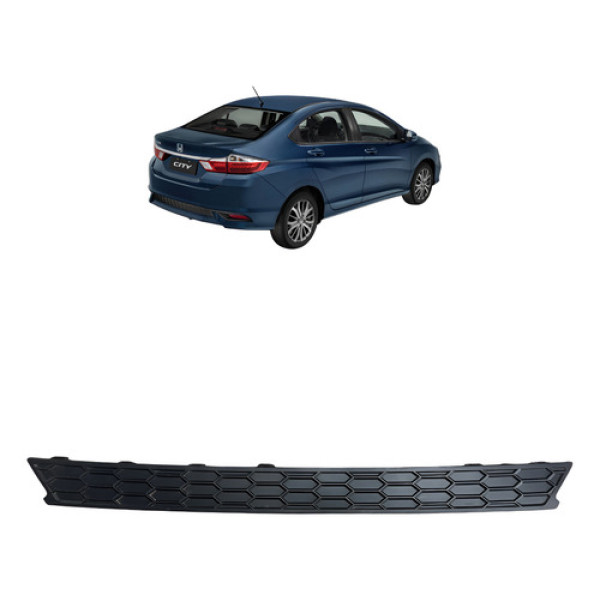 Moldura Central Tras Honda City Original 18/20 Preto