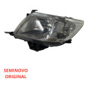 Farol Hilux 2012 2013 2014 2015 Esquerdo Pick Up Cromado Esquerdo/motorista