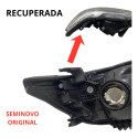 Farol Hilux 2012 2013 2014 2015 Esquerdo Pick Up Cromado Esquerdo/motorista