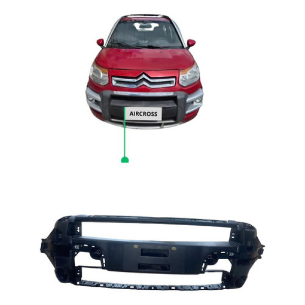 Parachoque Central Citroen Aircross Atacama 13/15 9673200777 Preto