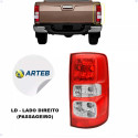 Lanterna Tras Dir Sem Led S10 2013 2014 2015 2016 2017 2018 Direito/passageiro Vermelho