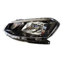 Farol Esquerdo Gol G7 2016 2017 2018foco Simples Friso Preto Esquerdo/motorista