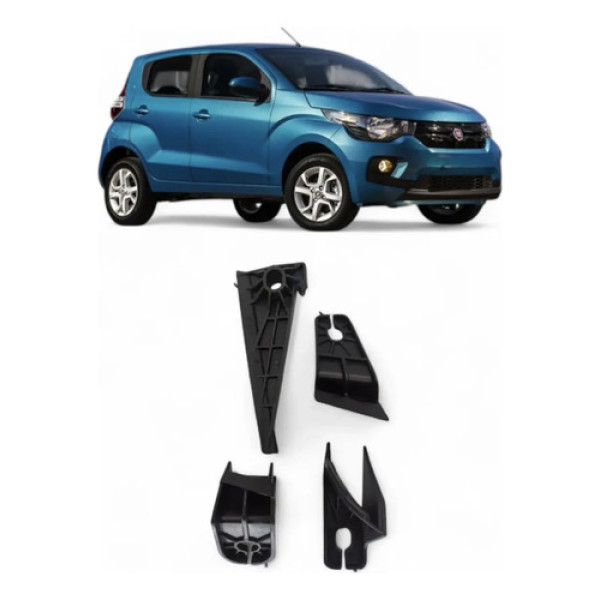 Kit Garra Recuperação Farol Direito Mobi 2017 2018 Até  2021