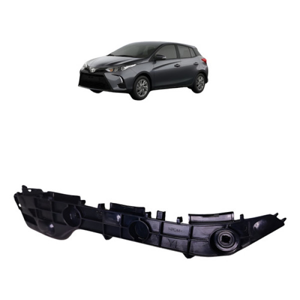 Suporte Guia Parachoq Traseiro Esquerdo Yaris Hatch 2019/21