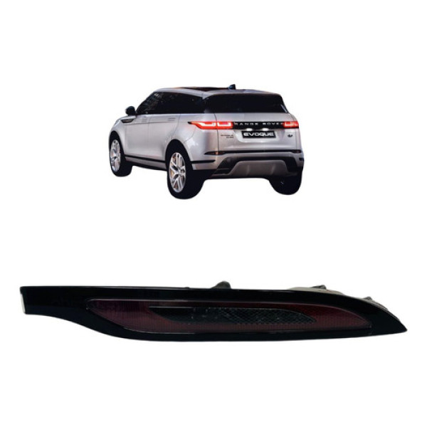 Lanterna Range Rover Evoque Tras Direita Neblina 2019 A 2021 Direito Vermelho