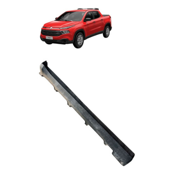 Friso Spoiler Lateral Esquerdo Fiat Toro 2016 2021  Preto