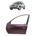 Porta Dianteira Esquerda Chevrolet Corsa 1995/2006 Dianteira Esquerda Vermelha