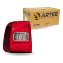Lanterna Esquerda Traseira Fume Saveiro G5 G6 2008 A 2016 Esquerdo/motorista Fumê