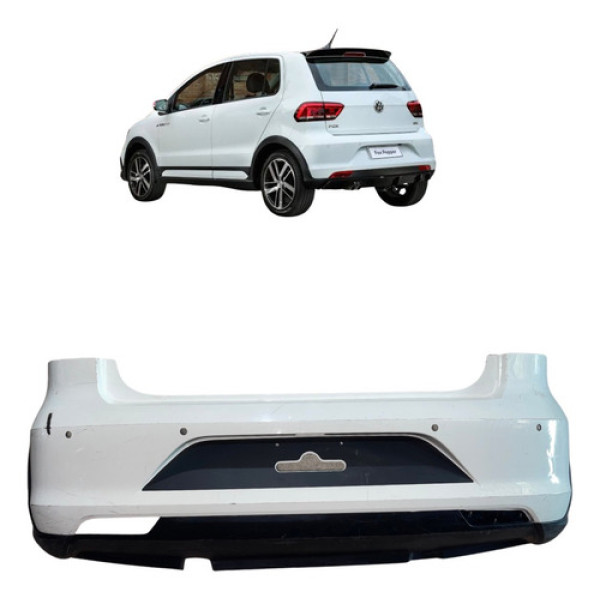 Parachoque Traseiro Fox Pepeer 2015 A 2020 Branco