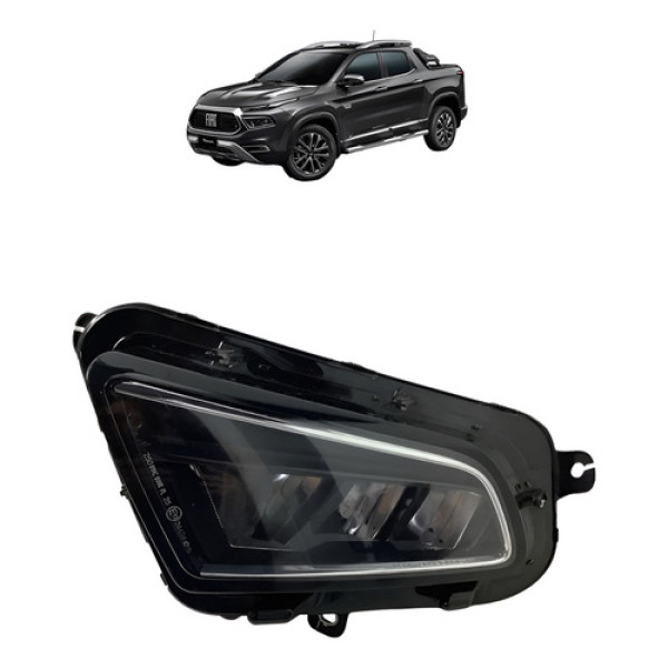 Farol Fiat Toro Esquerdo 2021 2022 2023 2024 Led  Esquerdo/motorista