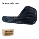 Moldura Parachoque Esquerdo S/drl Onix Plus Sedan 2020 2021  Preto