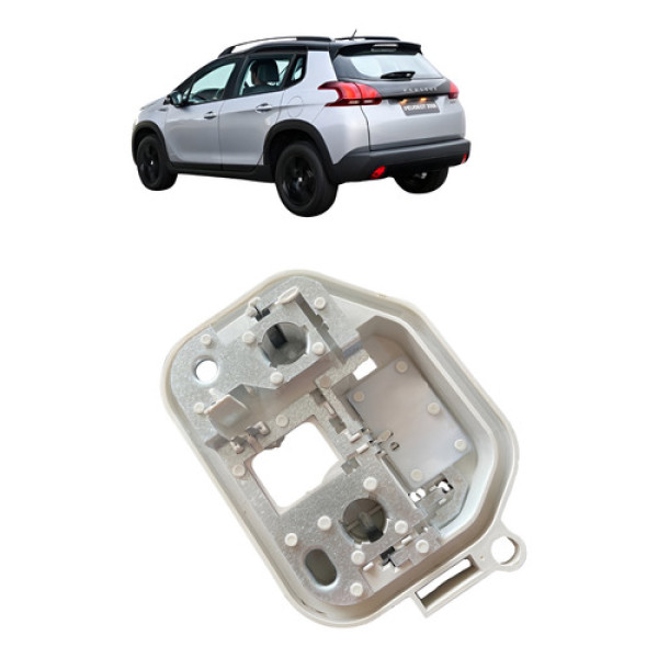 Circuito Soquete Direita Canto Peugeot 2008 - 2012 A 2017 Direito/passageiro Verde-escuro
