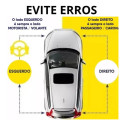 Grade Parachoque Traseiro Direito Ford Territory 2023 2024  Preto Direito