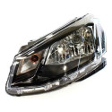 Farol Esquerdo Gol G7 2016 2017 2018foco Simples Friso Preto Esquerdo/motorista