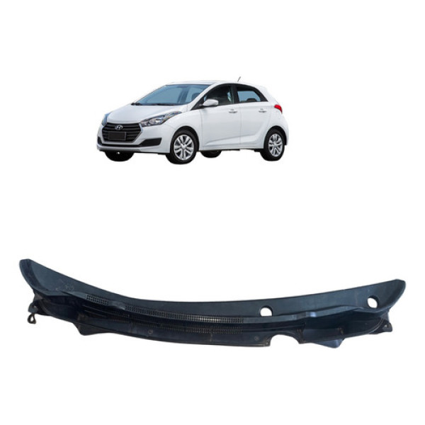 Grade Churrasqueira Hyundai Hb20 2012 2018 Original Preto