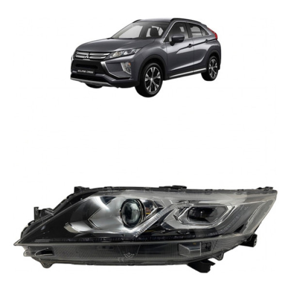 Farol Esquerdo Full Led Eclipse Cross 2020 A 2023 S/xênon Esquerdo/motorista