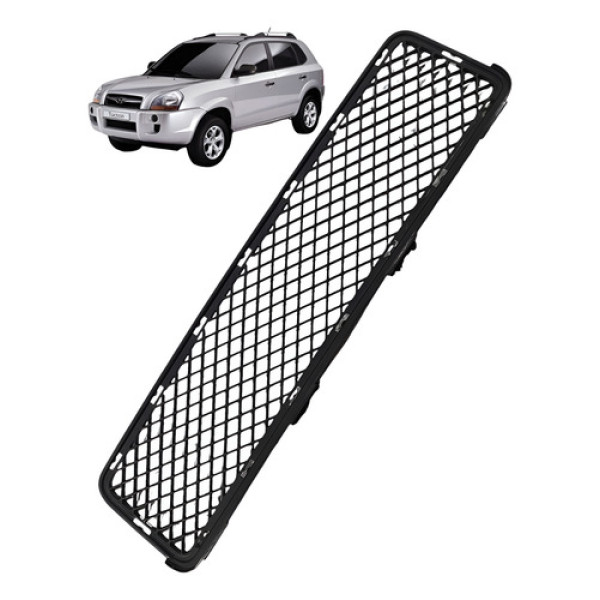 Grade Inf Pára-choque Dianteiro Hyundai Tucson 2009 A 2016 Preto Ambos Lados