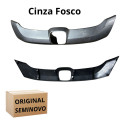 Friso Moldura Cinza Grade Dianteira City 2015 2016 2017