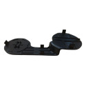 Borracha Porta Copo Gm Prisma 1.0mt 2013 Preto