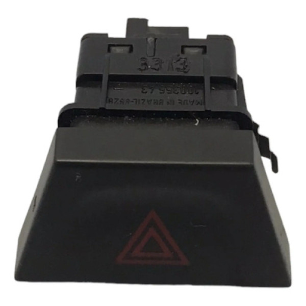 Botão Alerta Chevrolet Agile 2008/2018 Preto