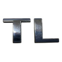 Emblema Lt Capô Traseiro Chevrolet Spin 2013/2017 Cromado