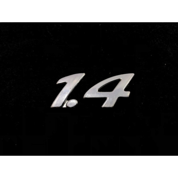 Emblema 1.4 Capô Traseiro Peugeot 207 2008