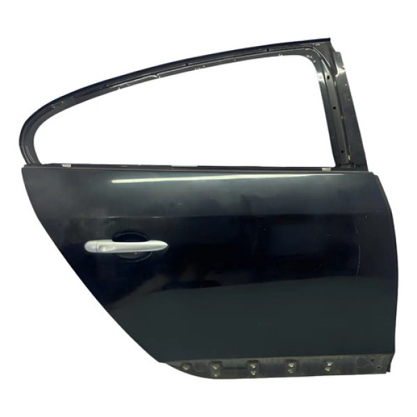 Porta Traseira Direita Renault Fluence 2011/2018 47338 Traseira Direita Preto