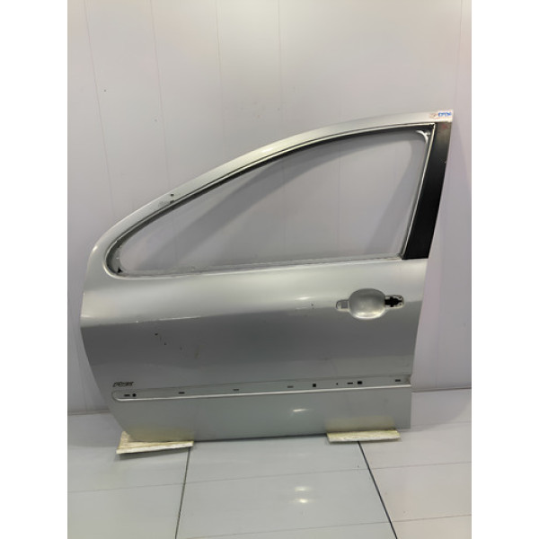 Porta Dianteira Esquerda Peugeot 307 2007/2015 Com Det Dianteira Esquerdo Prateado