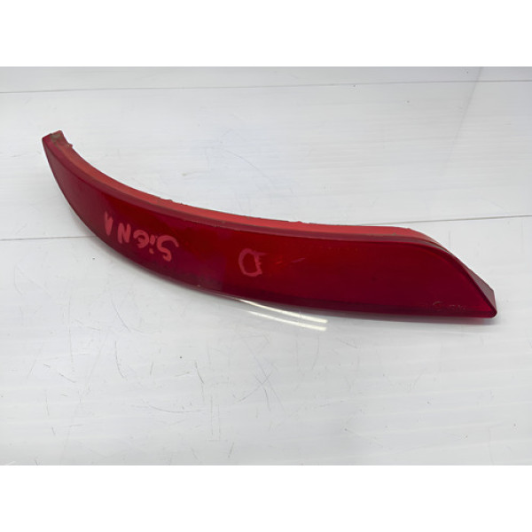 Refletor Olho De Gato Direito Fiat Grand Siena 2012/2021 Vermelho