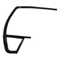 Borracha Canaleta Porta Tras.direita Chevrolet Onix 13/19 Preto