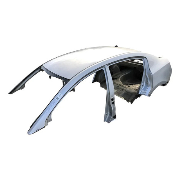 Retalho Teto E Traseira Baixa Nissan Sentra 2008/2012 49833 Prata