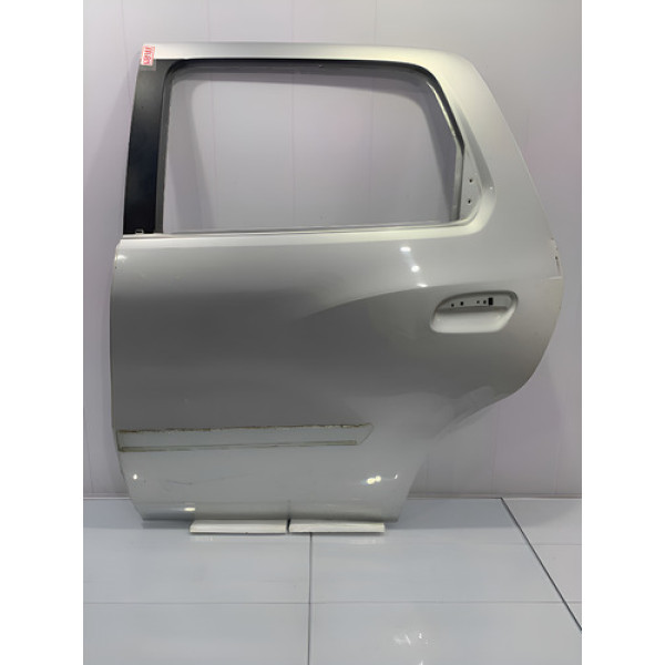 Porta Traseira Esquerda Chevrolet Spin 2013/18 Com Detalhes Traseira Esquerdo Prateado