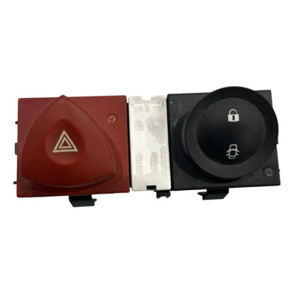 Botão Pisca Alerta Trava Portas Renault Megane 06/12 10541