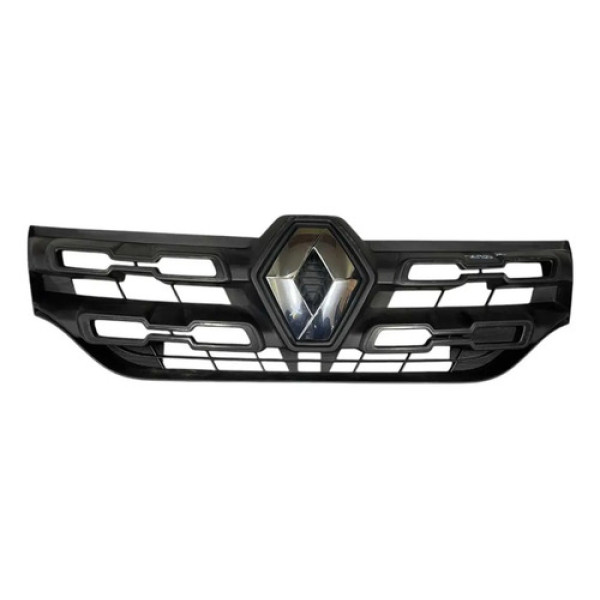 Grade Para-choque Dianteiro Renault Kwid 2017/2021 Preto
