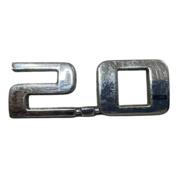 Emblema 2.0 Capô Traseiro Honda Civic 2007 Cromado