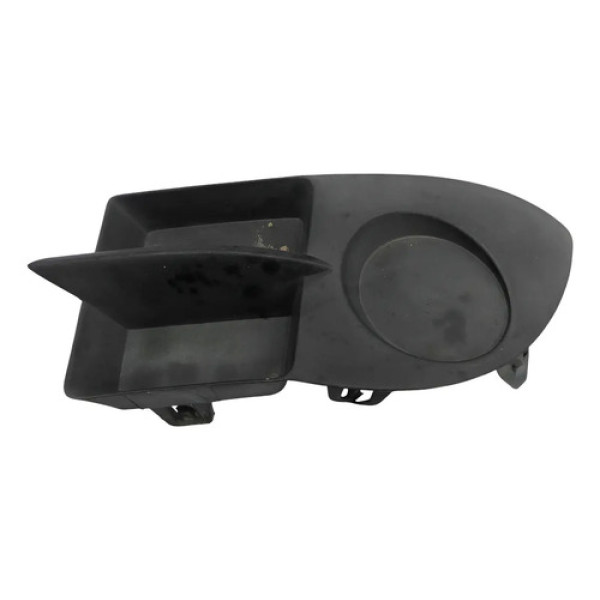 Acabamento Grade Milha Esq Renault Clio 2006/2012 50628 Preto Esquerdo