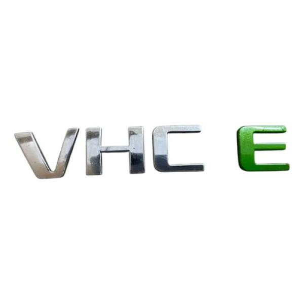 Emblema Vhc E Capo Traseiro Chevrolet Corsa Sedan 2008 Cromado