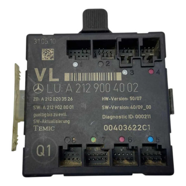 Módulo Porta Diant Esquerda Mercedes C180 2008/2012 55945