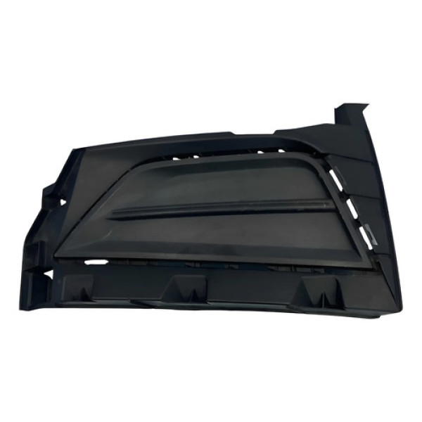 Moldura Grade Milha Lado Direito Vw Polo/virtus 2017/2023 Preto Esquerdo