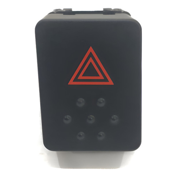 Botão De Alerta Nissan Tiida 2008-2013 Preto