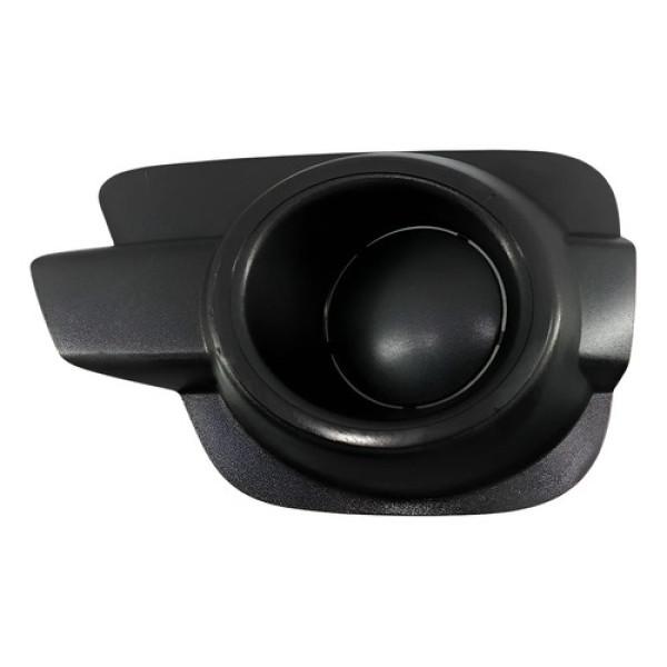 Moldura Milha Lado Esquerdo Renault Kwid 2017/2021 Preto Esquerdo