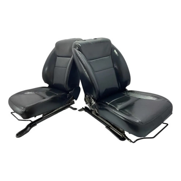 Jogo Bancos Couro Honda Fit 2015/2020 49433 Preto
