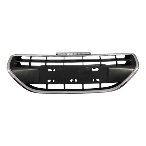Grade Parachoque Dianteiro Peugeot 208 2013/2016 54615 Preto Ambos Lados