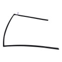 Borracha Canaleta Vidro Traseiro Esquerdo Onix Plus 20/23 Preto