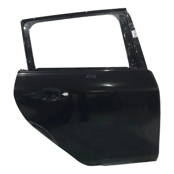 Porta Traseira Direita Peugeot 2008 2015/2021 Traseira Direito Preto