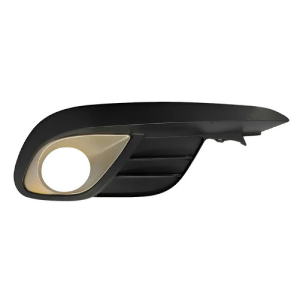 Moldura Milha Direito Fiat Grand Siena 2012/2021 46620 Preto Direito